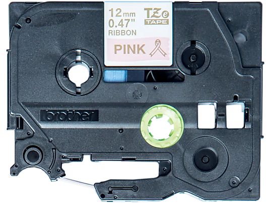 BROTHER TZe-RE34 - Cassette à ruban textile (Doré sur Rose)