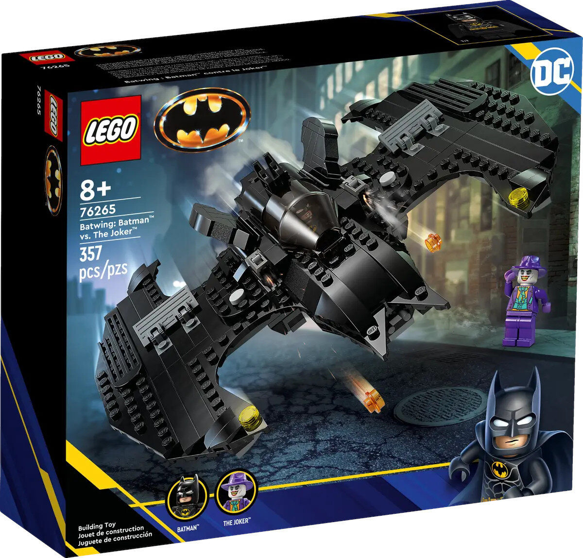 Klocki LEGO DC Batwing: Batman kontra Joker (76265)