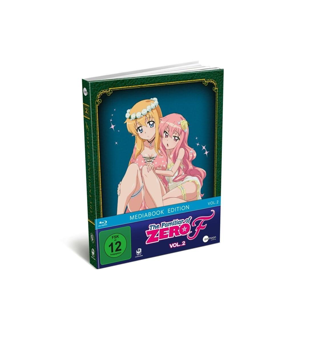 Eine Blu-ray-Disc-Box mit zwei Anime-Mädchen auf dem Cover.
