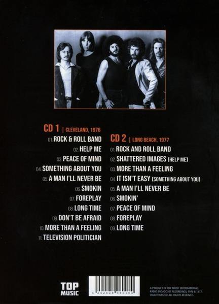 Boston - More Than A Live Feeling / Radio Broadcasts  - (CD)