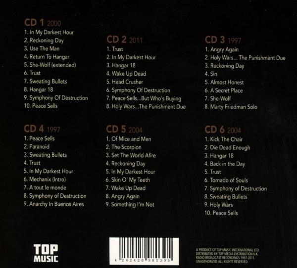 Megadeth - Holy Wars... On Stage  / Radio Broadcast  - (CD)