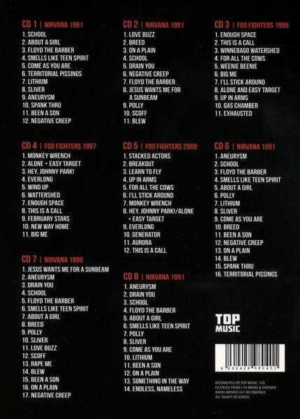Nirvana & Foo Fighters - Mega Fan Box  - (CD)