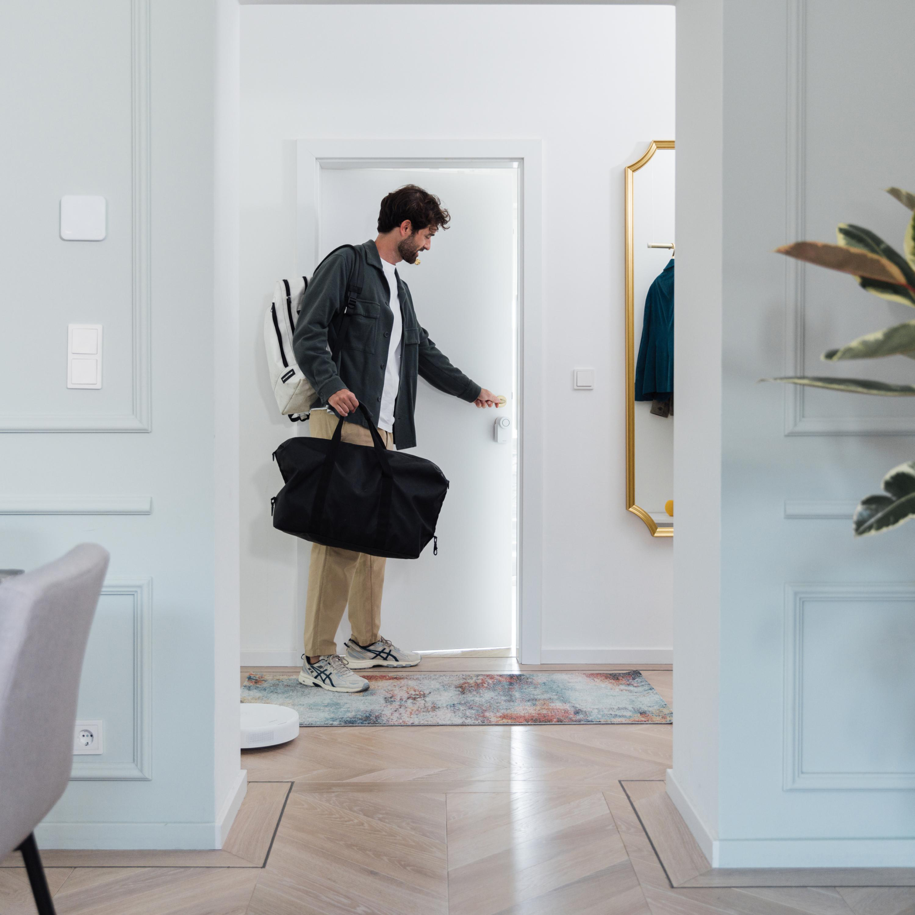 NUKI Smart Lock (4. Gen) Türschloss, Weiß