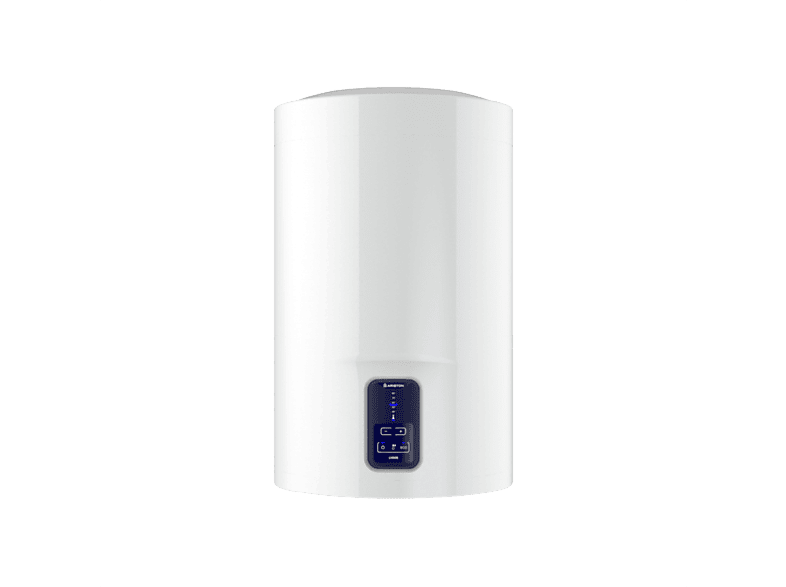 Termo eléctrico - Ariston Lydos Eco Blu, 1500 W, Capacidad 50L, Protección anticorrosión de titanio, Aviso 1ª ducha caliente, Blanco