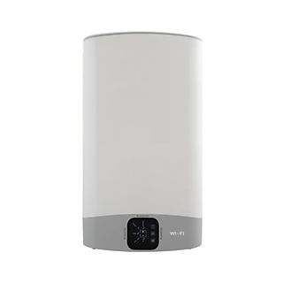 Termo eléctrico - Ariston Velis WiFi 50 ES EU, 50 l, Termostasto regulable, Display LCD,Resistencia blindada, IPX4, Blanco