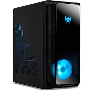 PC gaming - Acer Predator PO3-640,  Intel® Core™ i5-12400F, 16GB RAM, 1TB SSD, GeForce RTX™ 3070, FreeDOS (Sin sistema operativo), Negro