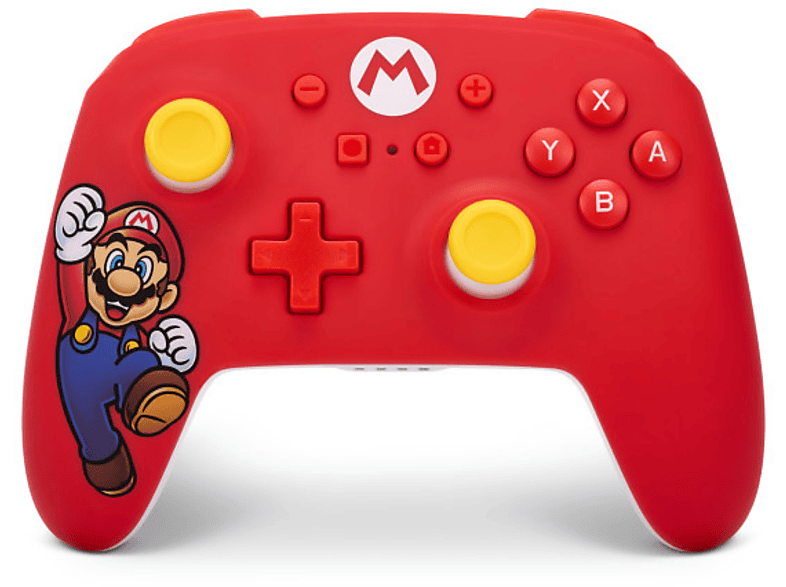 POWERA Mario-Freude Controller Mehrfarbig für Nintendo Switch, Nintendo Switch Lite, Nintendo Switch OLED