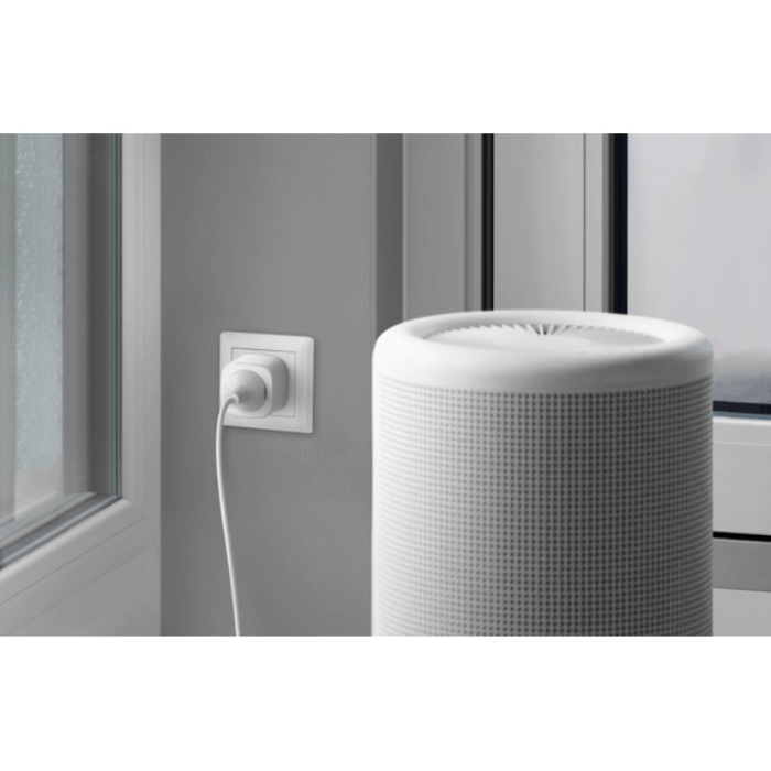 Enchufe inteligente - Eve Energy Matter, Pack 2, Compatible con Homekit y Redes inalámbricas, Negro