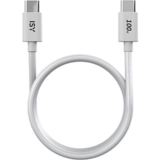 ISY IUC-5200 USB-C-kabel 2m Wit