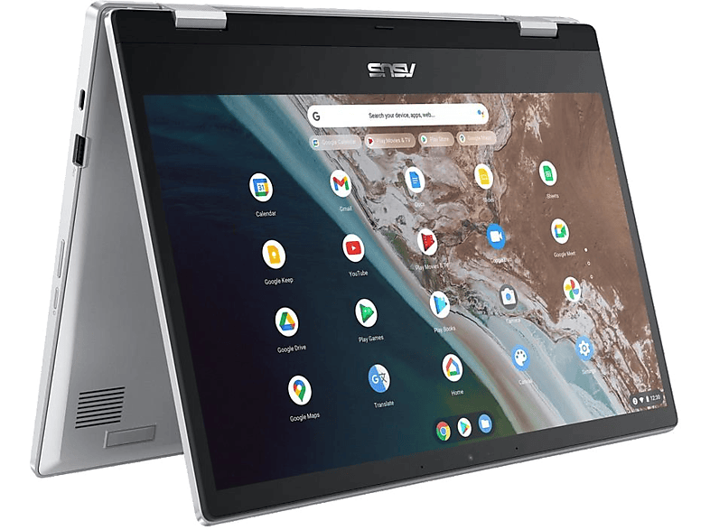 REACONDICIONADO Seminuevo Muy bueno Portátil - ASUS Chromebook CX1400FKA-EC0077, 14" Full HD, Intel® Celeron® N4500, 8GB RAM, 128GB eMMC, UHD Graphics