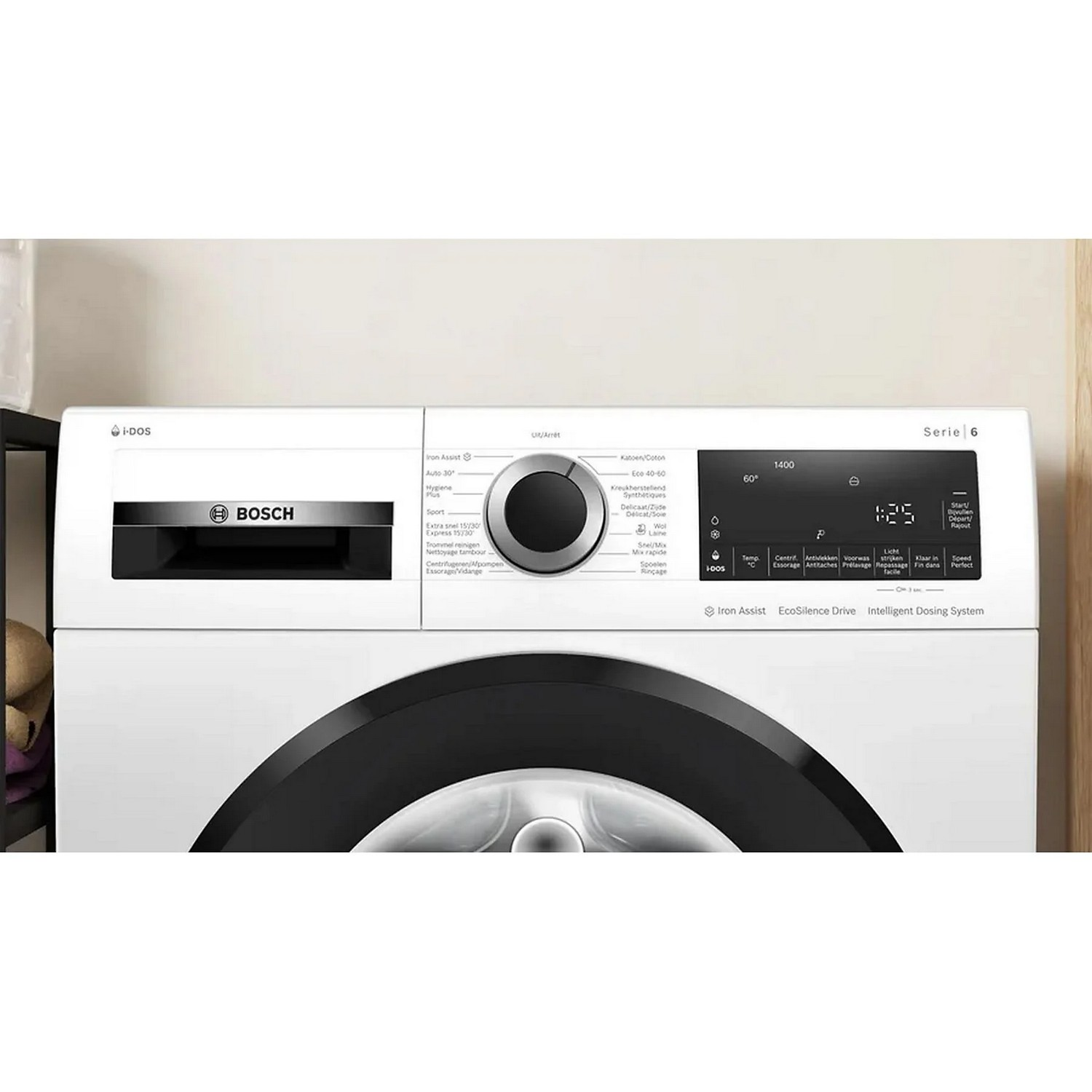 BOSCH Wasmachine voorlader Serie 6 - 9 kg A (WGG244F3FG)