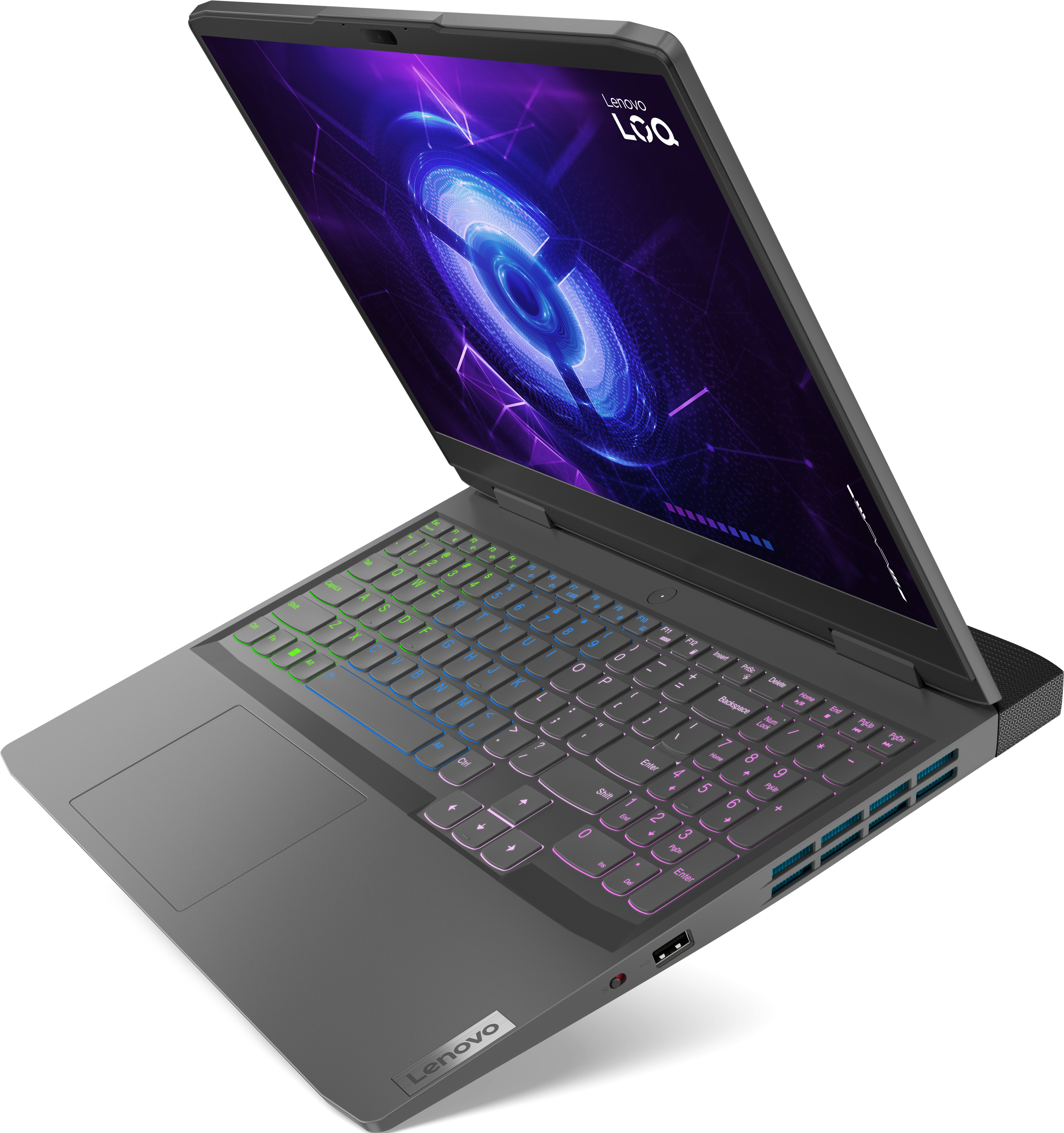 LENOVO LOQ 15IRH8 - Gaming Notebook, 15.6 ", Intel® Core™ i7, 1 TB SSD, 16 GB RAM, NVIDIA GeForce RTX™ 4060 (8 GB, GDDR6), Storm Grey