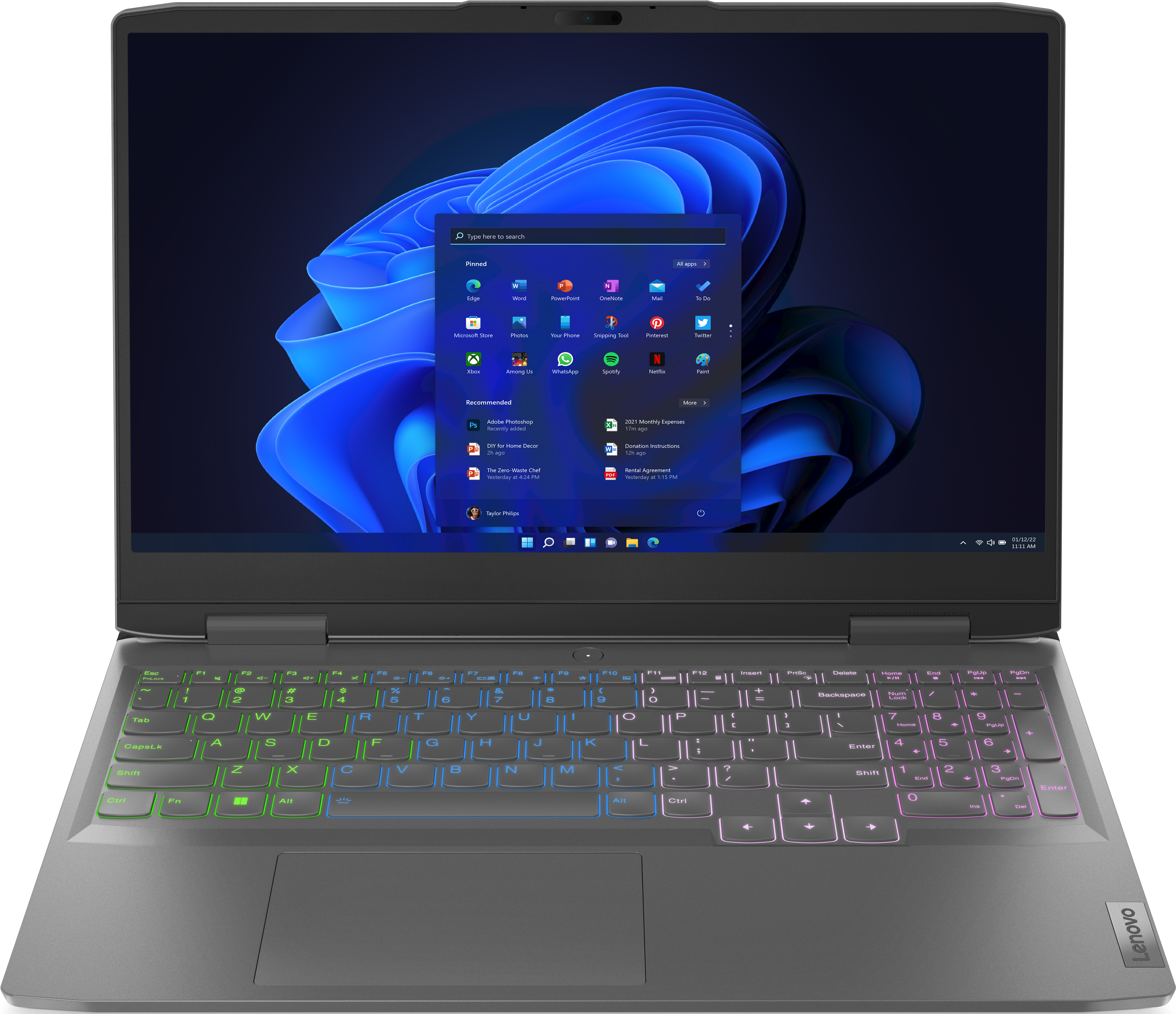 LENOVO LOQ 15IRH8 - Gaming Notebook, 15.6 ", Intel® Core™ i7, 1 TB SSD, 16 GB RAM, NVIDIA GeForce RTX™ 4060 (8 GB, GDDR6), Storm Grey