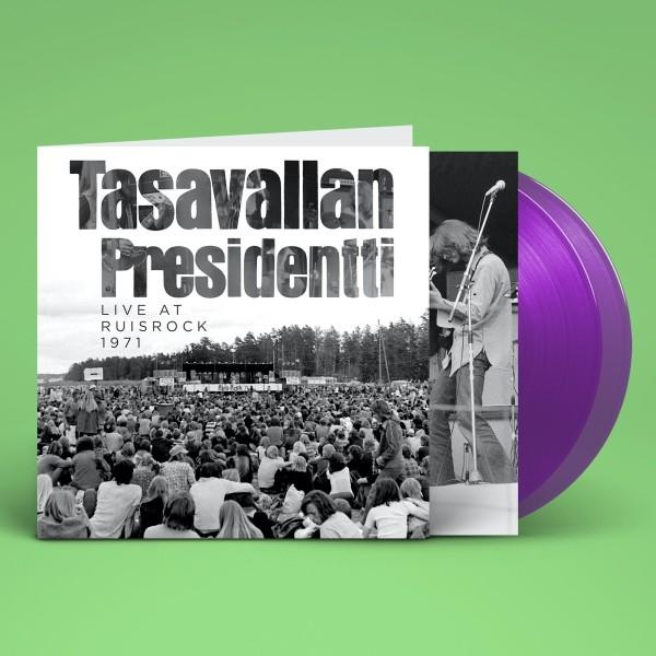 - Tasavallan - Ruisrock At Live - Presidentti Transparent 1971 Purple Vinyl (Vinyl)