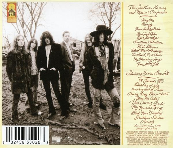 The Black Crowes The (2CD) Southern Musical Companion - Harmony and (CD) 