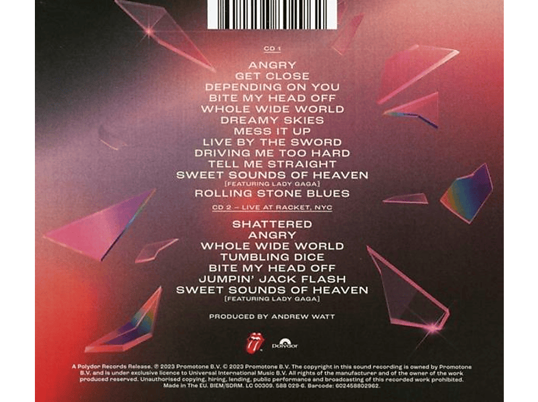 Thumbnail - The Rolling Stones - Hackney Diamonds (Ltd. Live Edition 2CD) (CD)