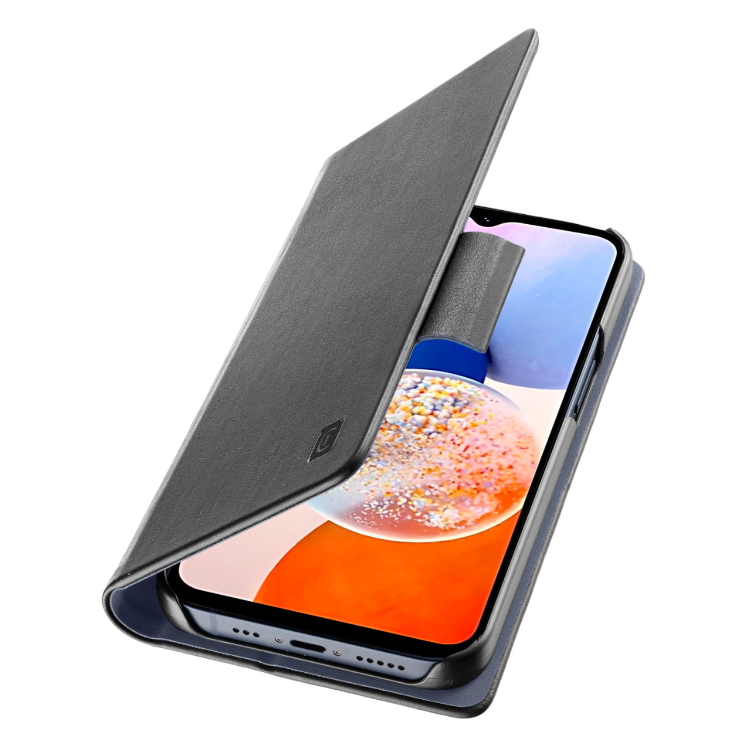 Cellularline Book Case Voor Samsung Galaxy A15 Zwart
