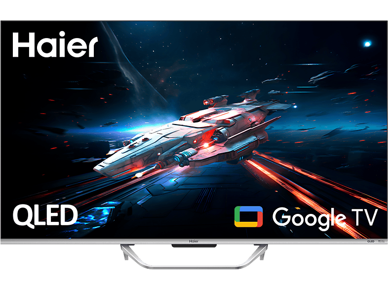 TV QLED 65  TCL 65C645, UHD 4K, Quad Core, Smart TV, Dolby Atmos, Brushed  titanium metal front