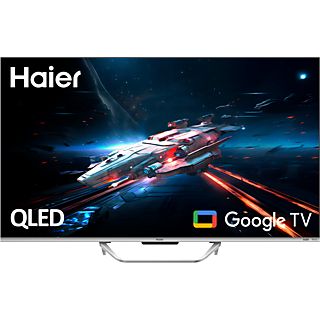 TV QLED 65" - Haier Q8 Series H65Q800UX, Smart TV (Google TV), HDR 4K, Direct LED, Dolby Atmos-Vision, Gaming 120 Hz, Negro