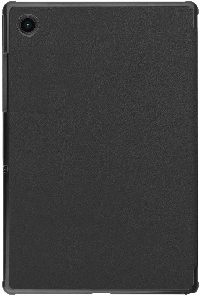 Black tablet cover with camera cutout.