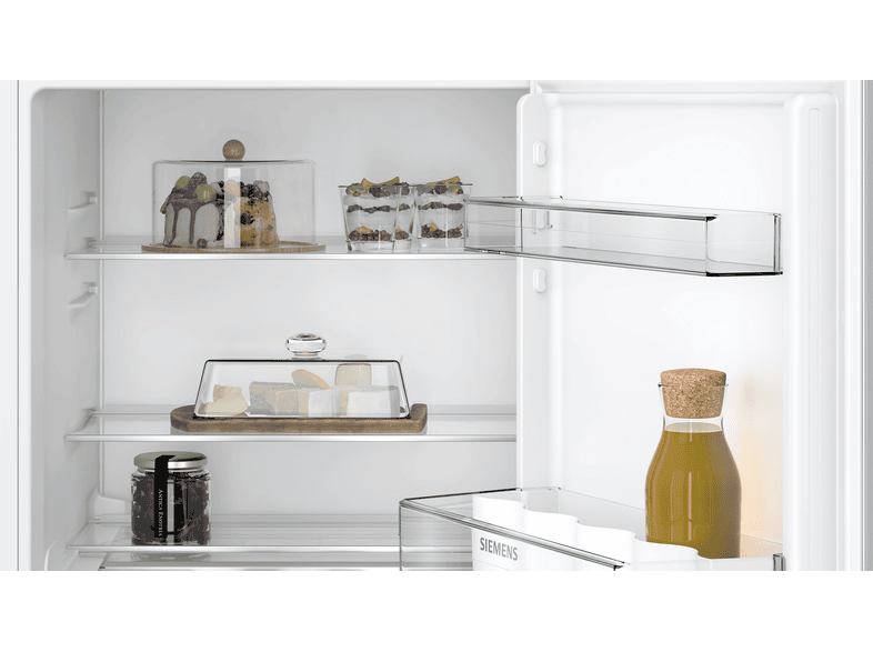 Siemens KU21RVFE0 iQ300 Kühlschrank, Flachscharnier (E, 820 mm hoch, Weiß, 134 l) — Foto 2 von 5