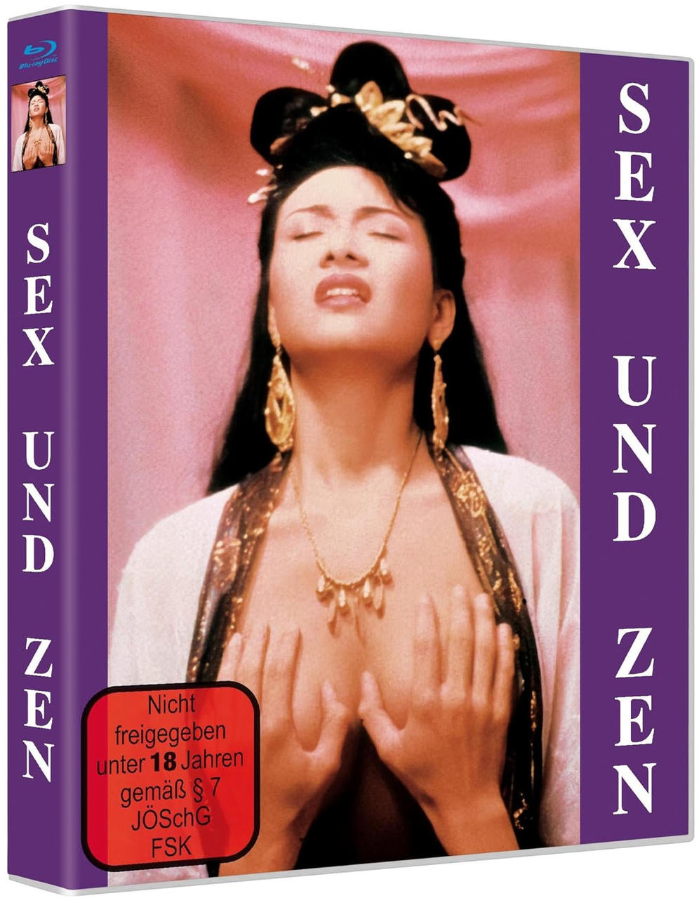 Filmcover für Sex und Sünden mit einer Frau in traditioneller Kleidung.