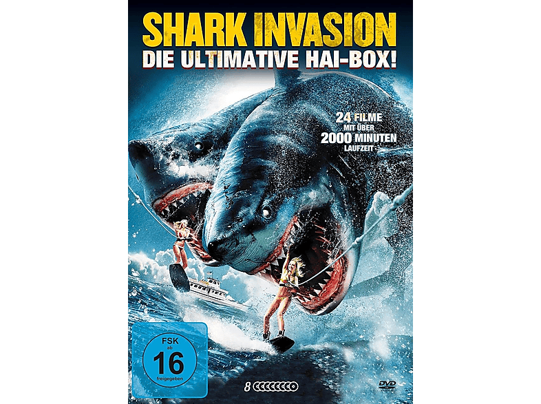 Shark Invasion - Die ultimative Hai-Box! DVD (FSK: 16)