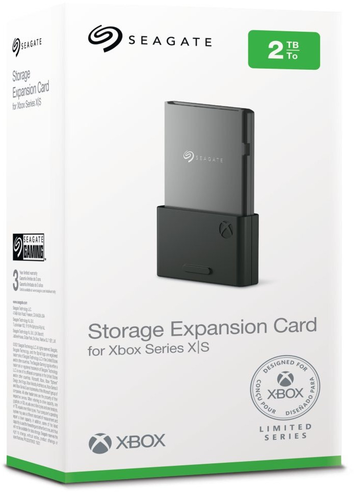 SEAGATE Opslaguitbreidingskaart van 2 TB voor Xbox Series X/S (STJR2000400)