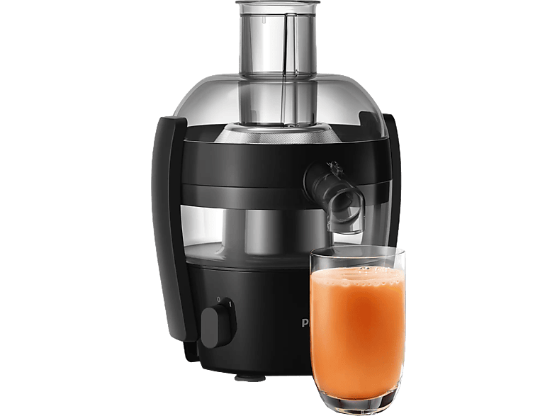 Philips HR1832/00 Viva Collection Entsafter 500 Watt, Tiefschwarz