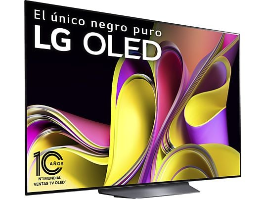 TV OLED 77" - LG OLED77B36LA, OLED 4K, Inteligente α7 4K Gen6, Smart TV, DVB-T2 (H.265), Negro