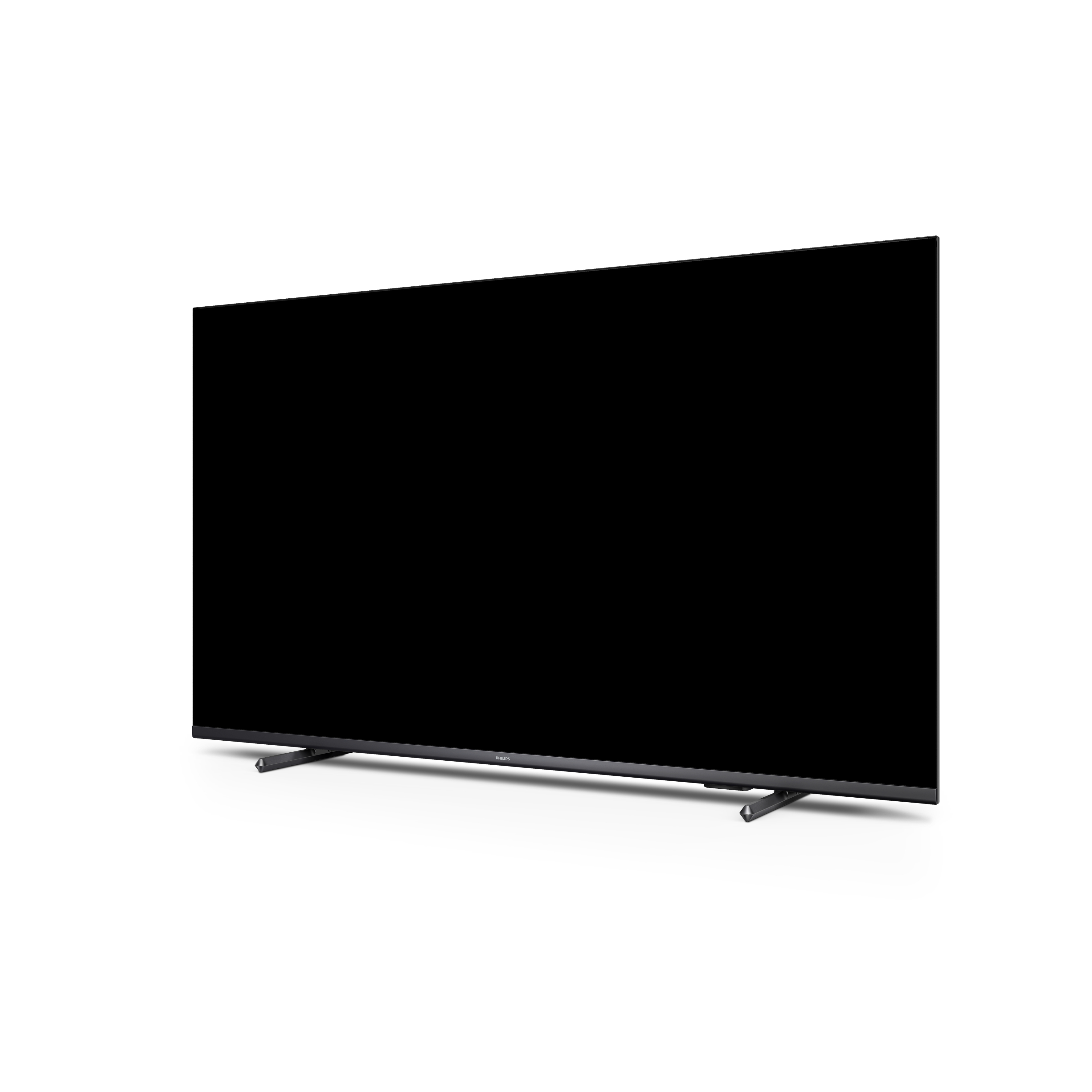 4K 7608/12 Smart Philips Zoll PHILIPS 4K, 55 139 TV, TV) cm, 55 UHD (Flat, PUS TV Smart TV / LED SMART