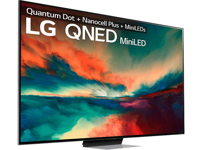 TV LED - LG 86QNED816RE, 86 pulgadas, NanoCell 4K, Procesador α7 Gen6 con IA