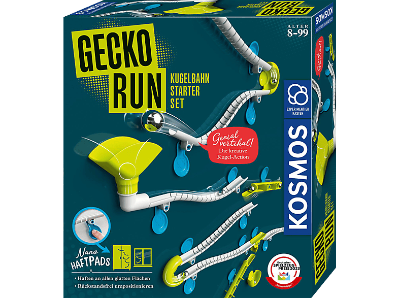 KOSMOS Gecko Run StarterSet Kugelbahn, Mehrfarbig Experimentierkästen MediaMarkt