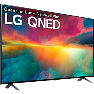 TV QNED 55" - LG 55QNED756RA, UHD 4K, Procesador Inteligente α5  4K Gen6, Smart TV, Azul Ceniza