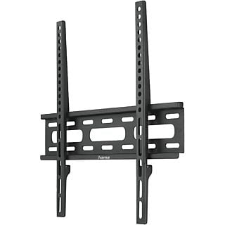 Soporte TV - Hama Pared Mural, Para 32"-75", VESA 400 x 400, Fijo, Distancia pared 2.5 cm, Negro