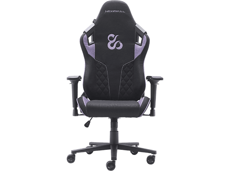 Newskill Takamikura V2, Reposabrazos 4D, Tela Transpirable, Cojines Lumbar y Cervical, Reclinable en 180º, Hasta 136 kg, Morado