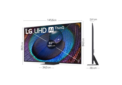 TV QLED 65  Samsung TQ65Q64CAUXXC, UHD 4K, Quantum Processor Lite 4K,  Smart TV, DVB-T2 (H.265), Negro