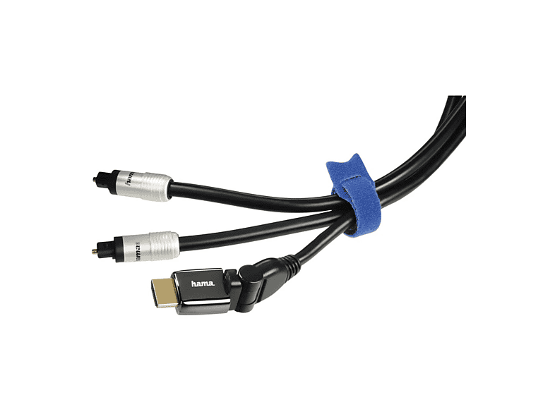 Hama Klett-Kabelbinder, wiederverwendbar, 12 x 145 mm, farbig, 12 Stück; Kabel-&Klettbinder — Foto 2 von 2