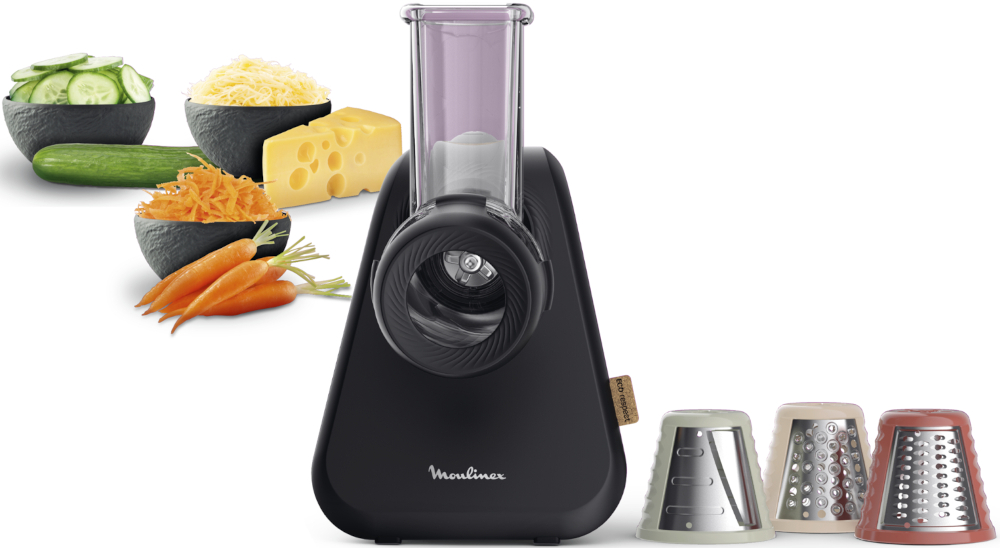 Moulinex DP8108 Zwarte Elektrische Hakmolen 0,55L | Voedsel Versnijder 1000 W Blender 35595380