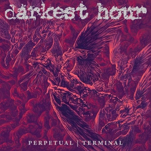 Black Splatter Perpetual - (Vinyl) (Pink and Terminal Darkest Hour 180 - |