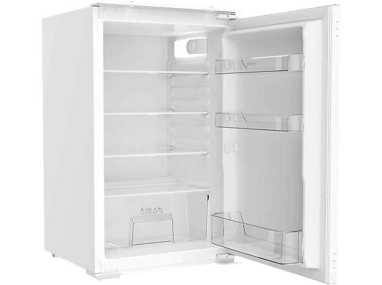 Gorenje RI409EP1 Kühlschrank, Schlepptürtechnik (E, 880 mm hoch, Weiß, 129 l)