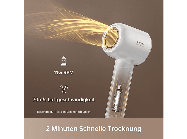 Dreame Glory Combo Haarföhn Weiß (1600 Watt) — Foto 4 von 5