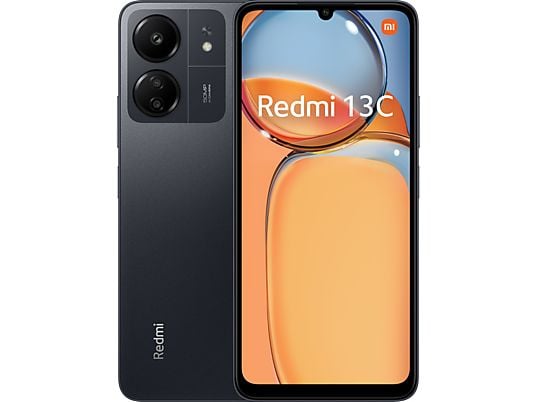 XIAOMI Redmi 13C - Smartphone (6.74 ", 128 GB, Noir Minuit)