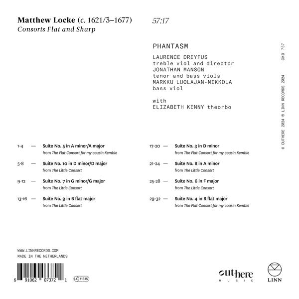Albumcover mit Komponist, Werk, Interpreten und Titelliste.