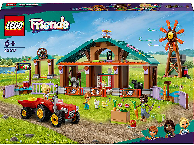 LEGO Friends 42617 Auffangstation für Farmtiere Bausatz, Mehrfarbig