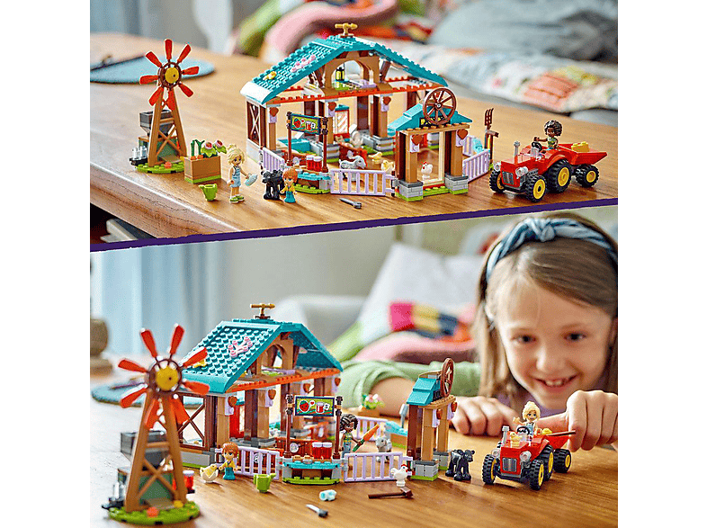 Thumbnail - LEGO Friends 42617 Auffangstation für Farmtiere Bausatz, Mehrfarbig