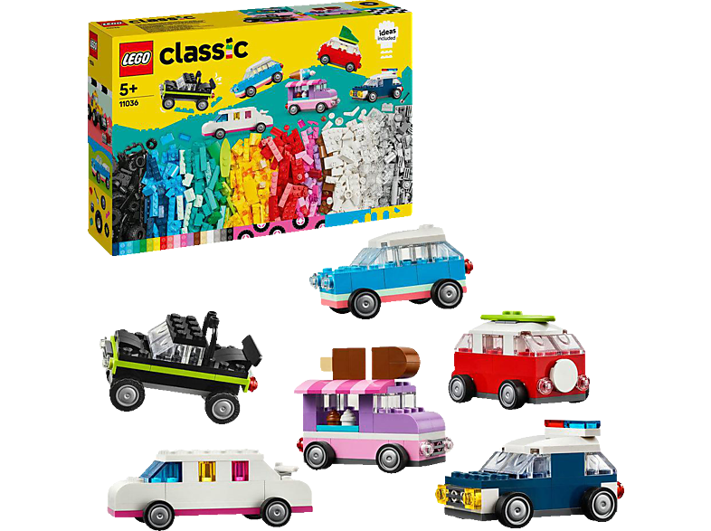 Lego Classic 11036 Kreative Fahrzeuge Bausatz