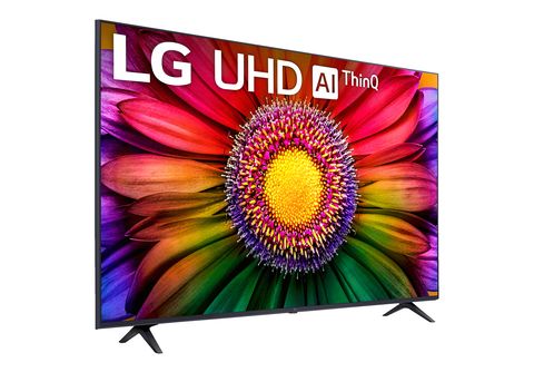 TV LED 50  LG 50UR80006LJ, UHD 4K, Inteligente α5 4K Gen6, Smart TV,  DVB-T2 (H.265), Azul ceniza