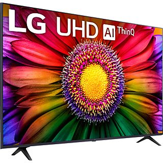 TV LED 65" - LG 65UR80006LJ, UHD 4K, Inteligente α5 4K Gen6, Smart TV, DVB-T2 (H.265), Azul Ceniza