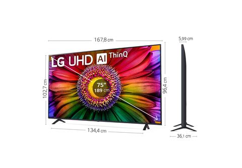 MediaMarkt hace la oferta del día en esta televisión 4K LG de la gama 2023  con 43 pulgadas y Dolby Digital Plus